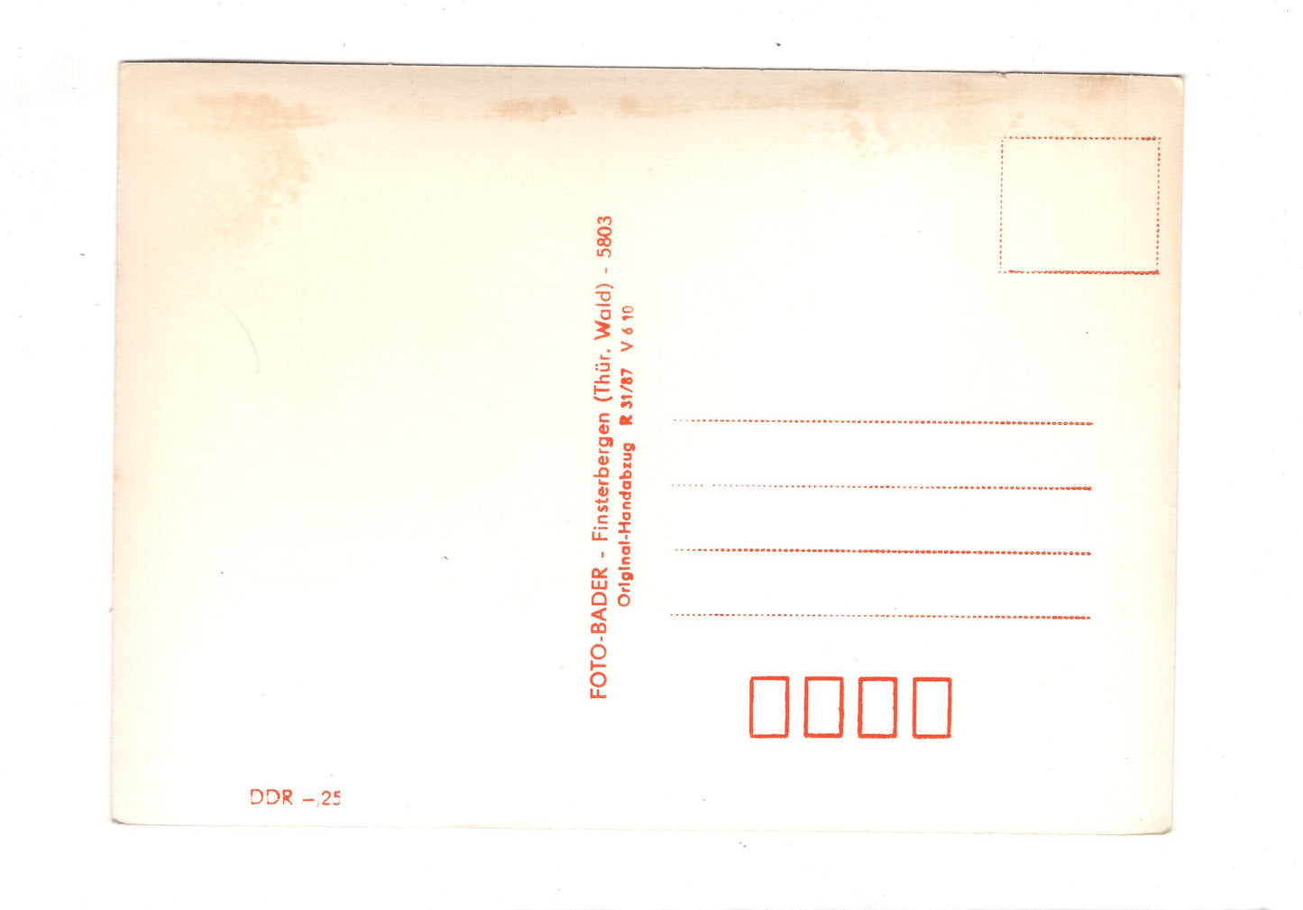 Ansichtskarte Friedrichroda im Thüringer Wald / I1-58