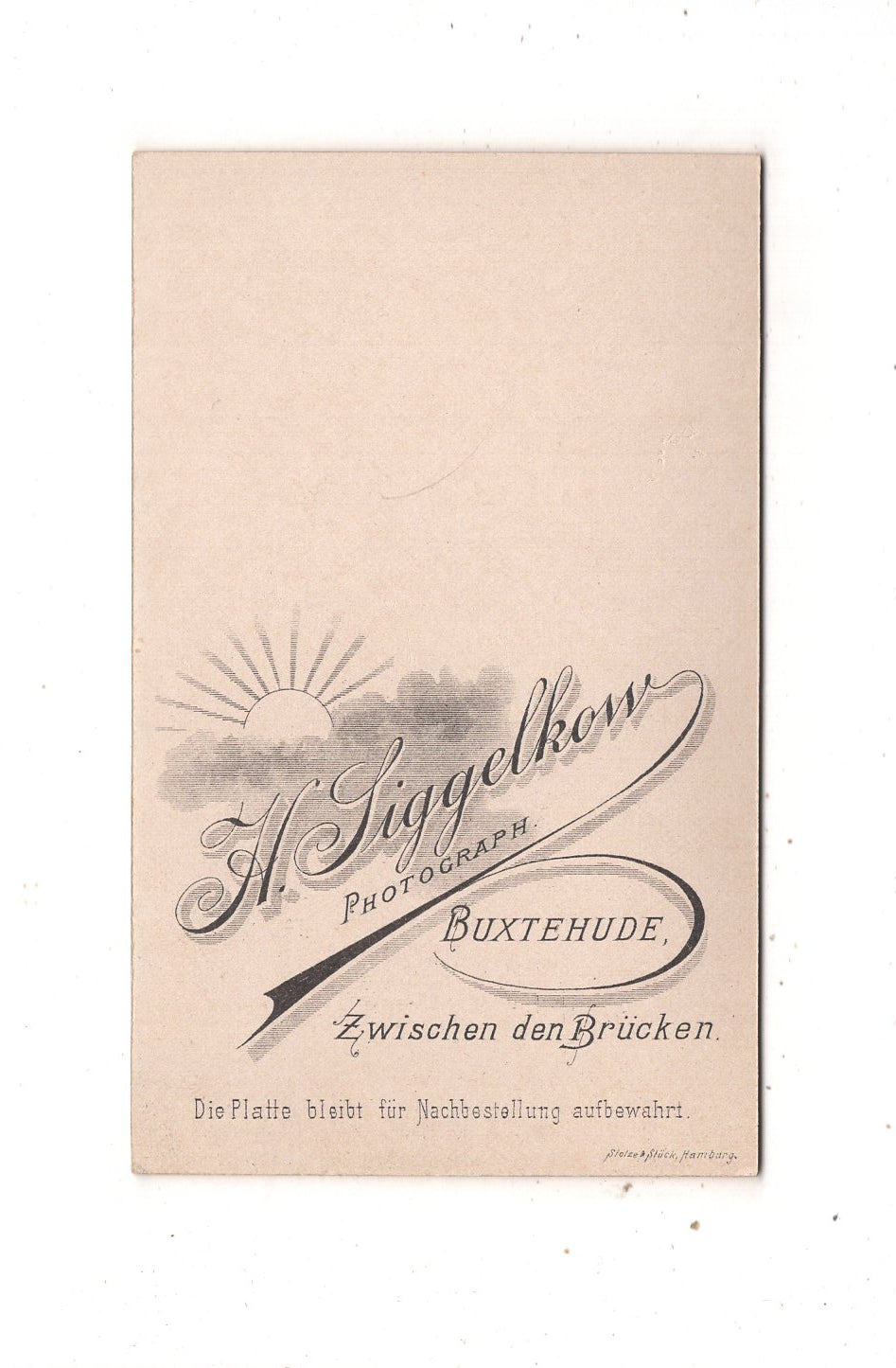 Fotografie Feine Dame - Buxtehude 1890er