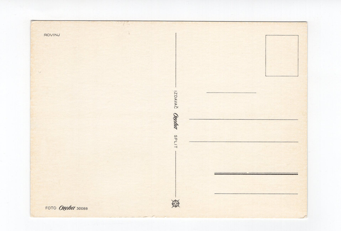 Ansichtskarte Rovinj / Kroatien