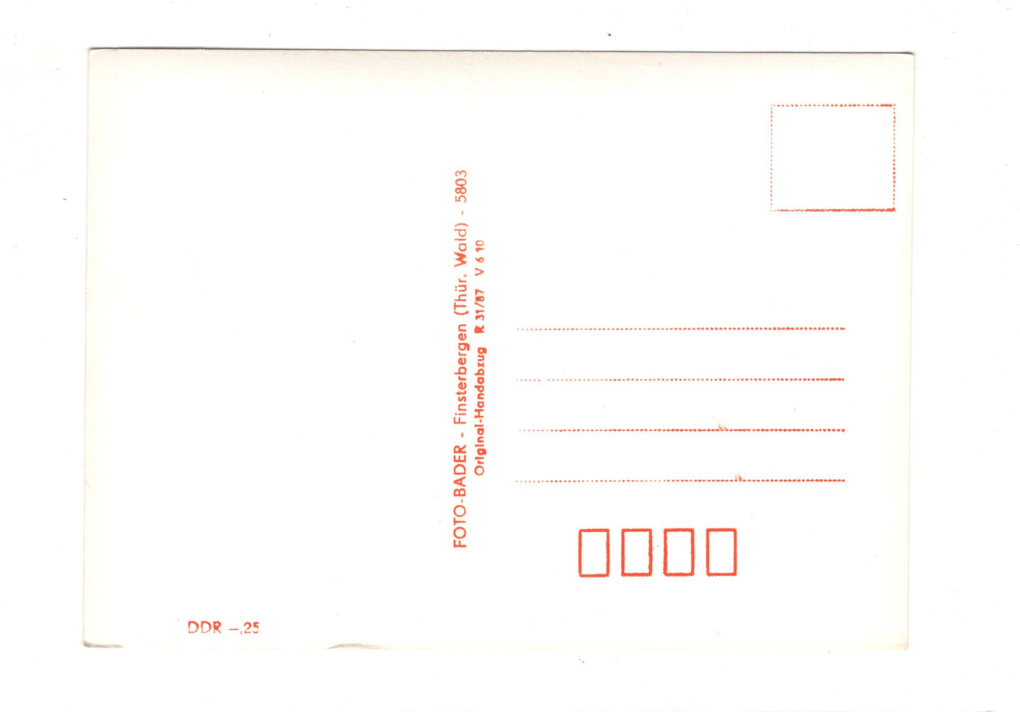 Ansichtskarte Friedrichroda im Thüringer Wald / I1-58