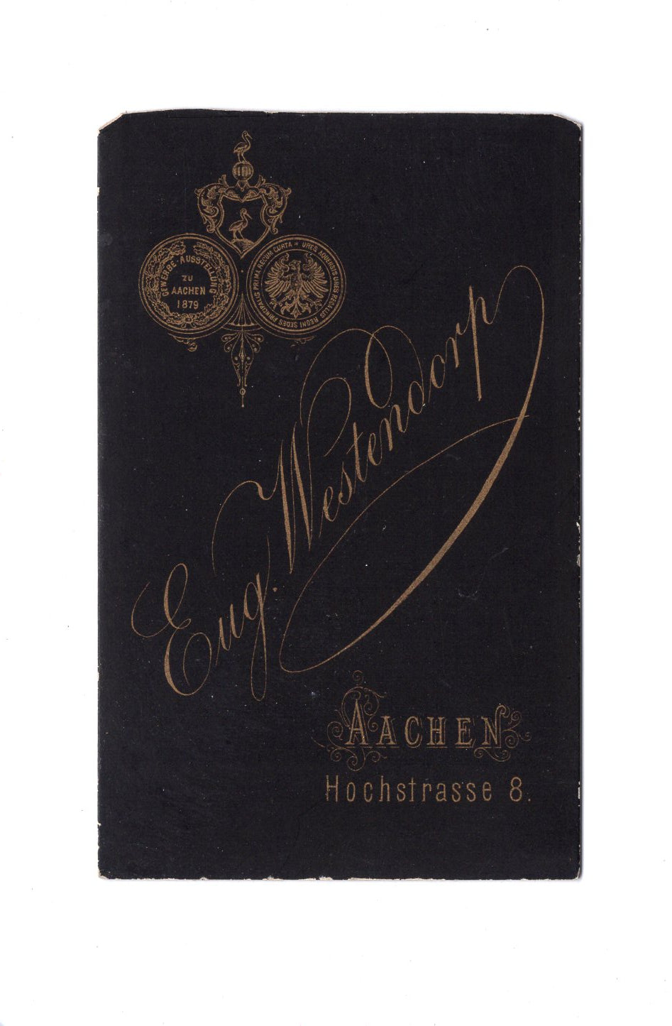 Fotografie Herrenportrait - Aachen 1880er