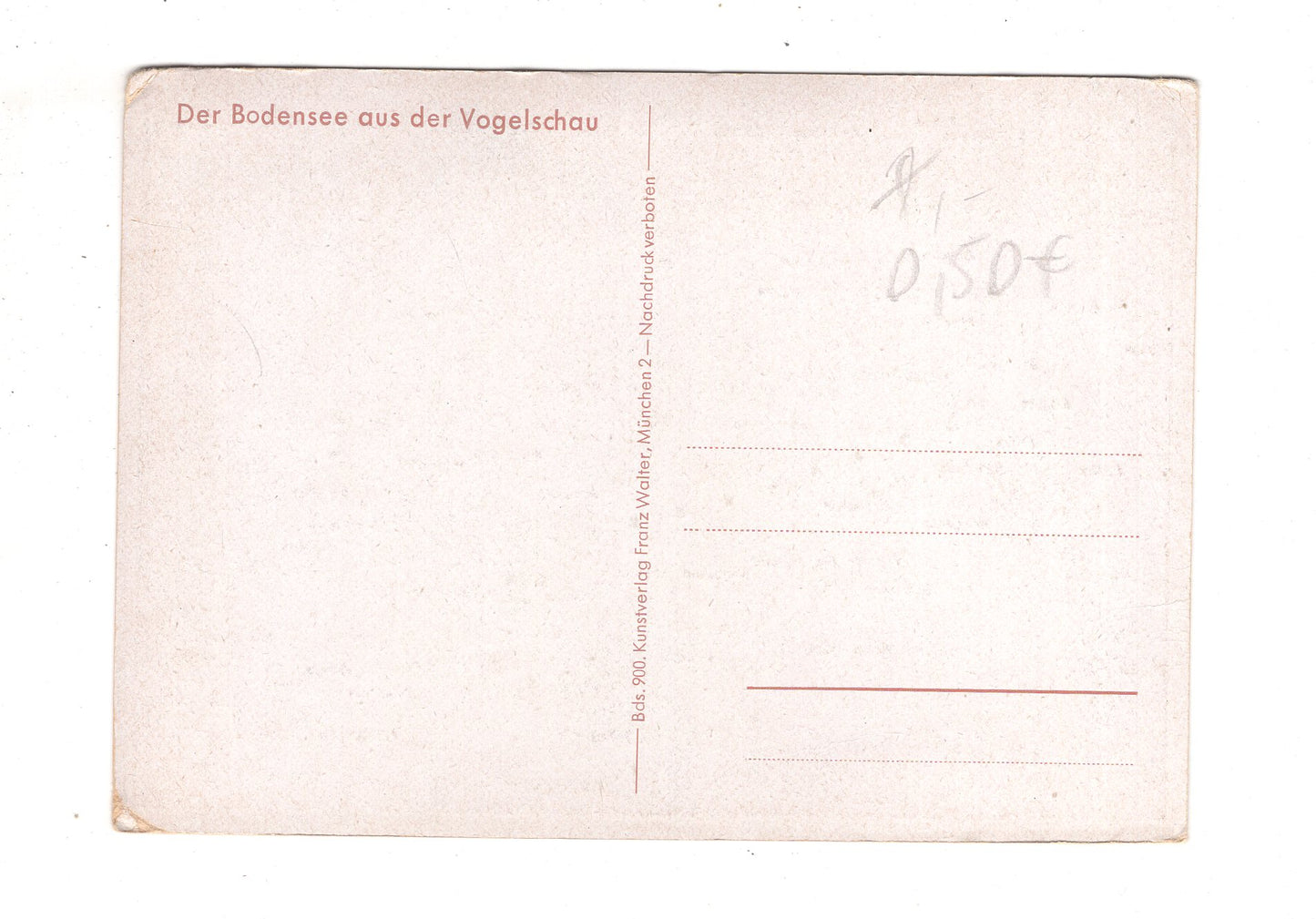 Ansichtskarte Der Bodensee aus der Vogelschau