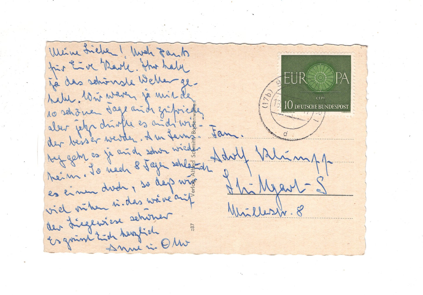 Ansichtskarte Badenweiler / Schwarzwald / J1-70