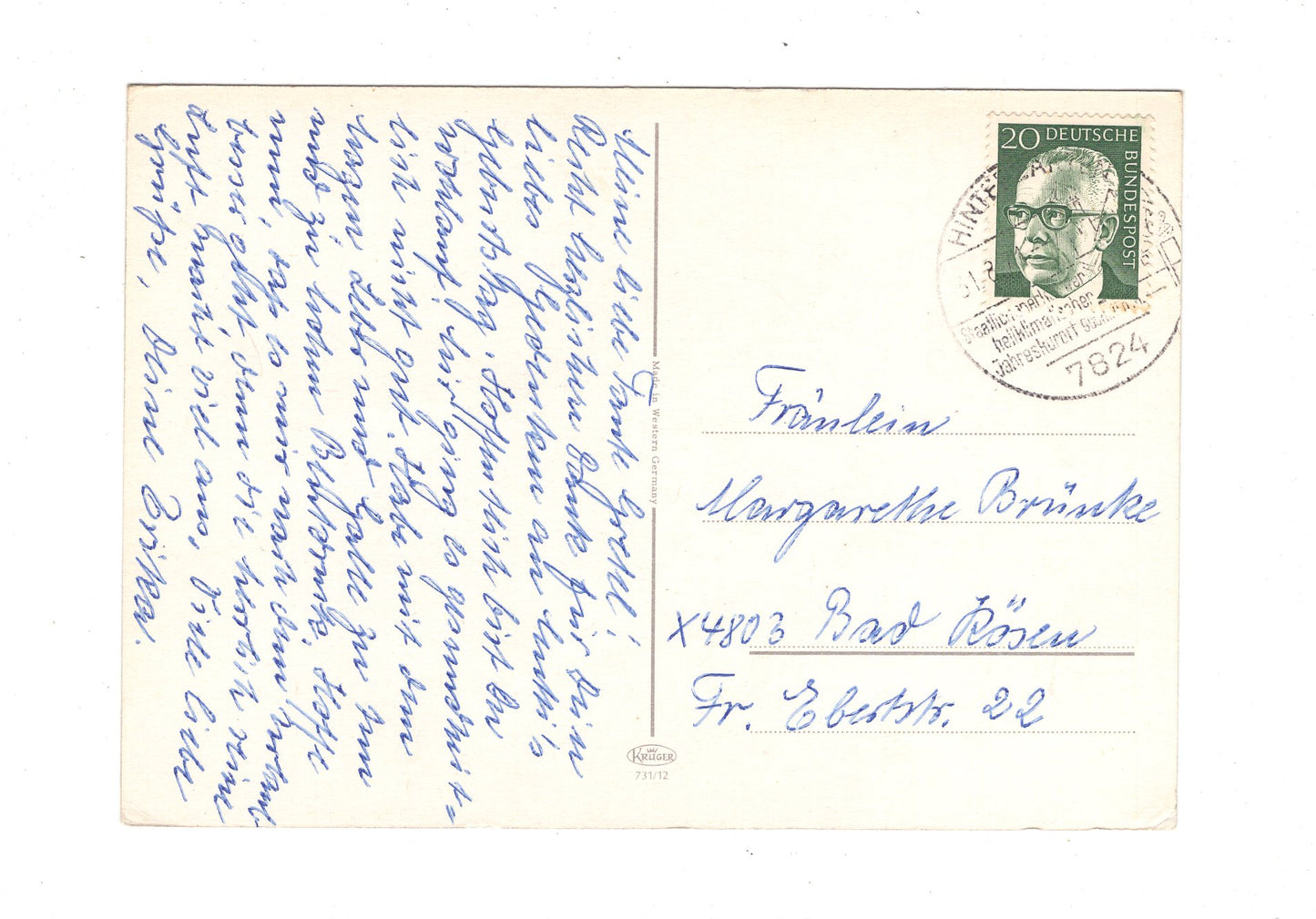 Ansichtskarte Gruß aus dem Schwarzwald / G1-63