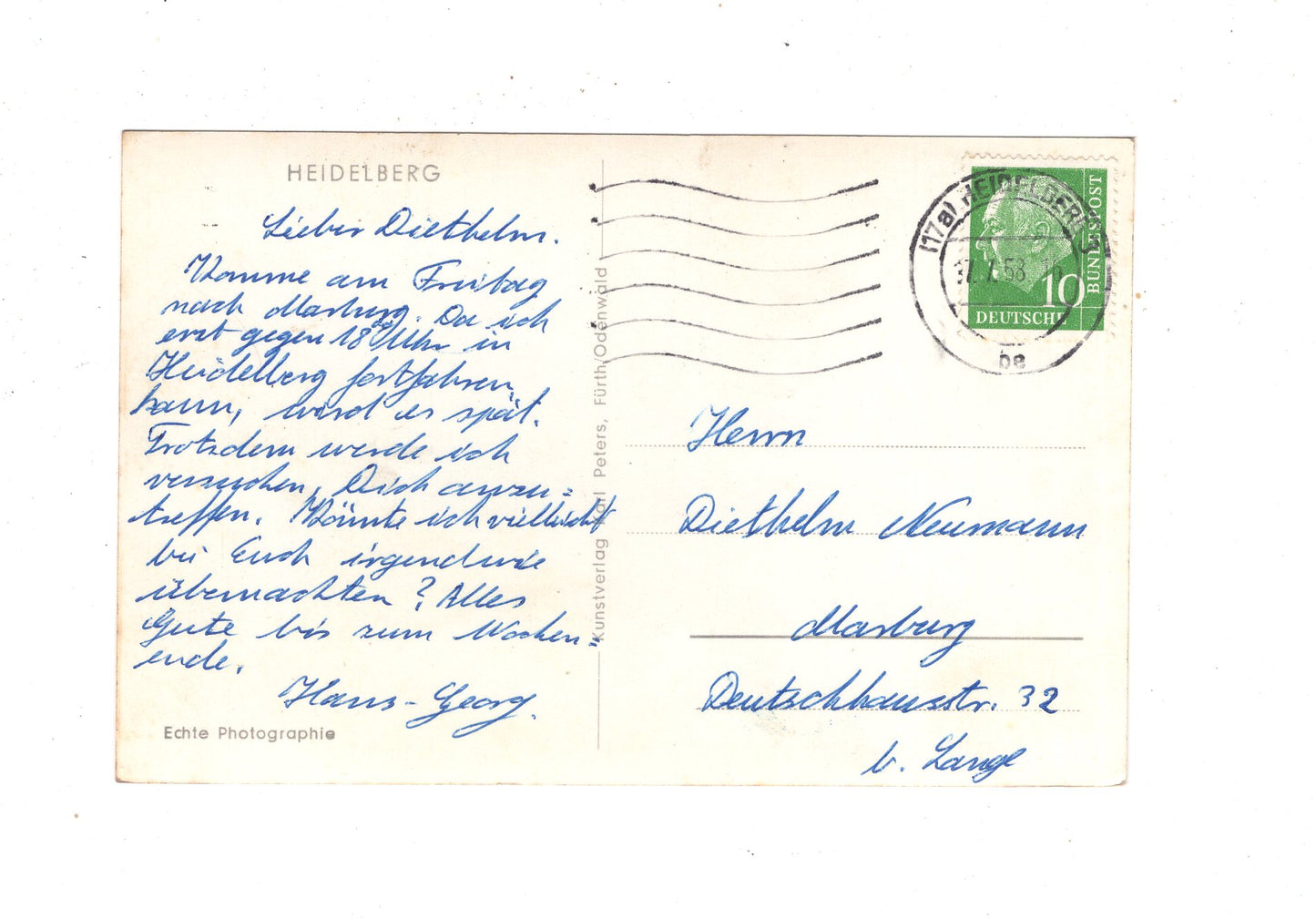 Ansichtskarte Heidelberg am Neckar / M1-52