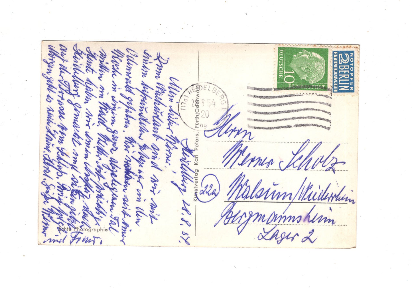 Ansichtskarte Heidelberg am Neckar / M1-52