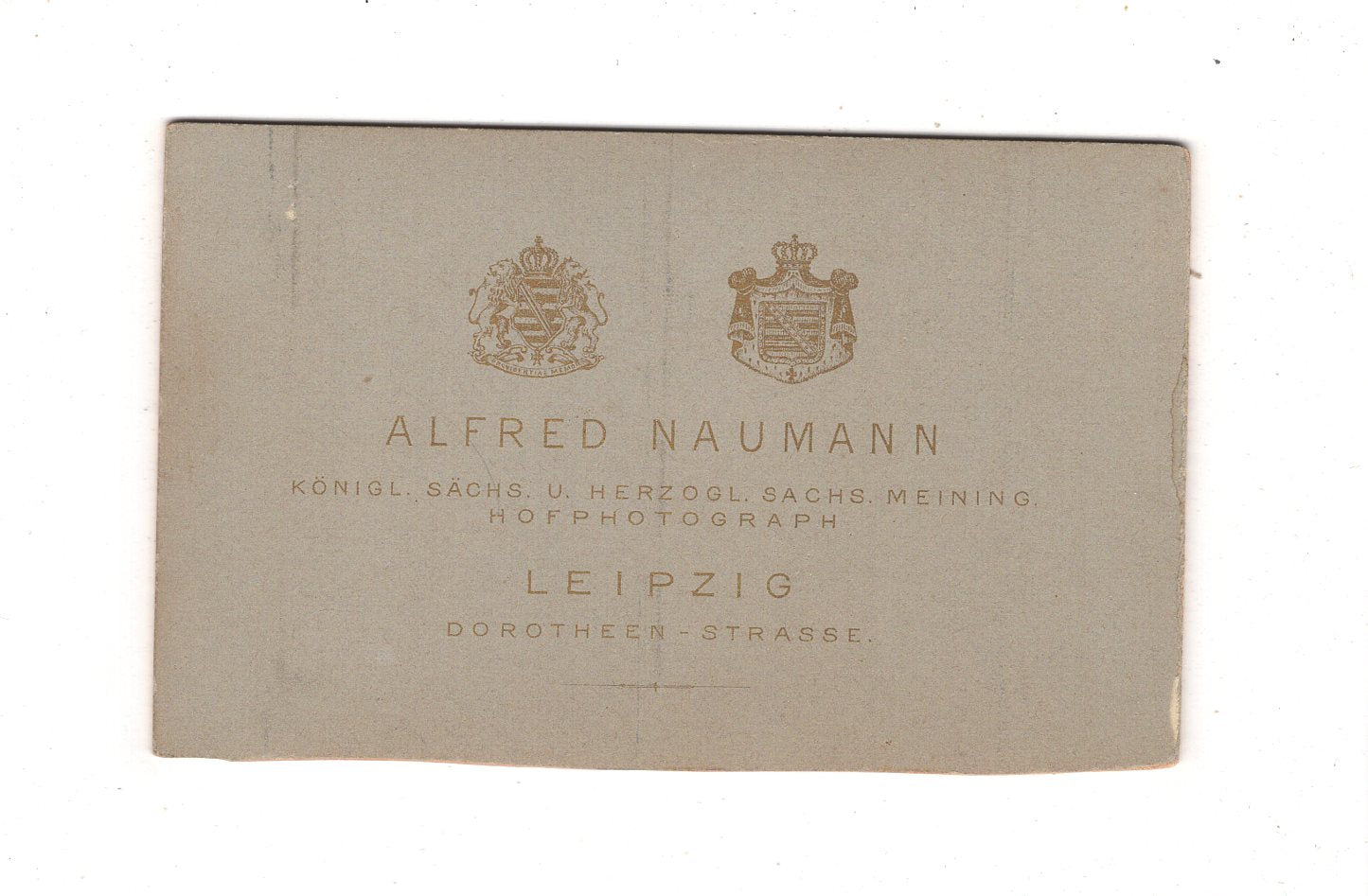 Fotografie Niedlicher kleiner Junge - Leipzig 1880er / CDV M1-12