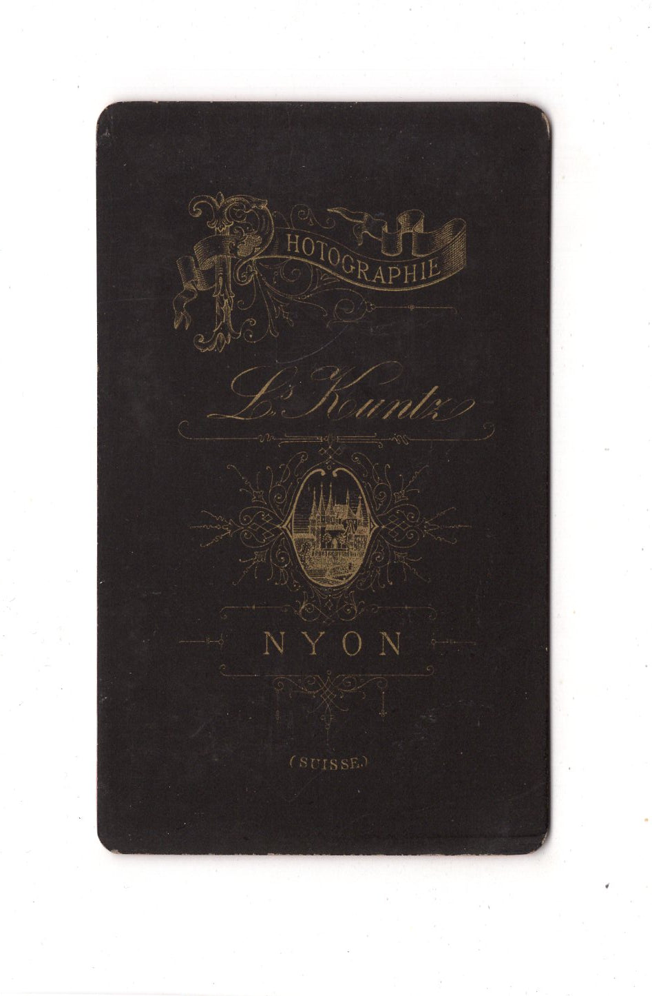 Fotografie Damenportrait - Nyon 1880er / CDV C1-09