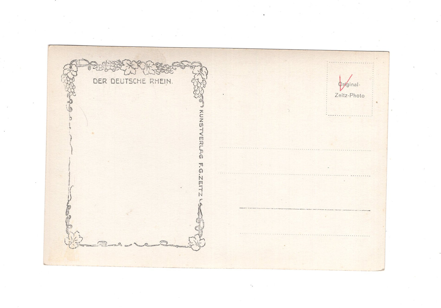 Ansichtskarte Der Drachenfels am Rhein