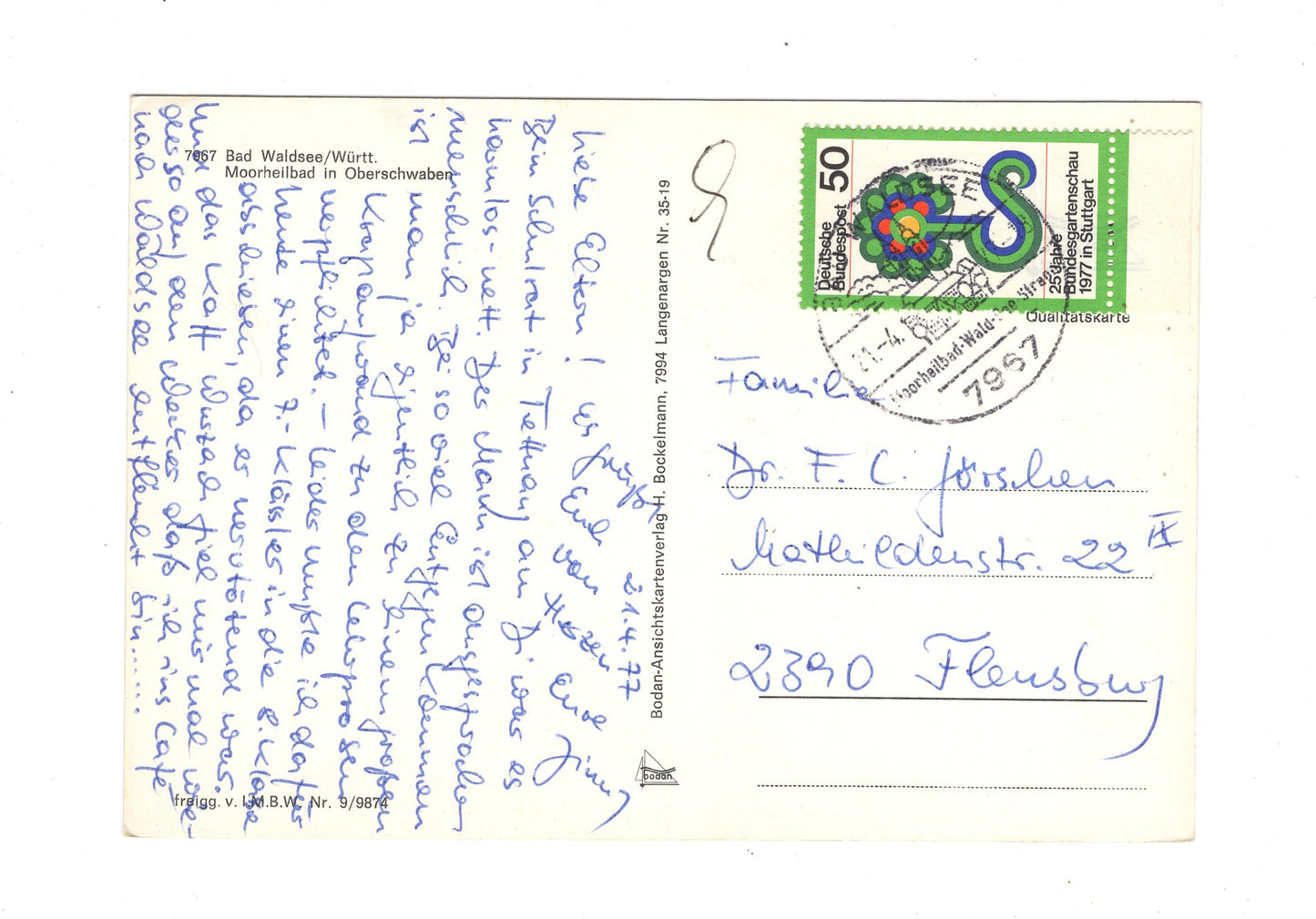 Ansichtskarte Bad Waldsee / Württemberg / Oberschwaben
