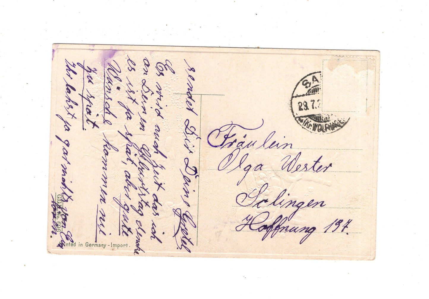 Ansichtskarte Glückwünsche / Glückwunsch zum Geburtstag / L1-62