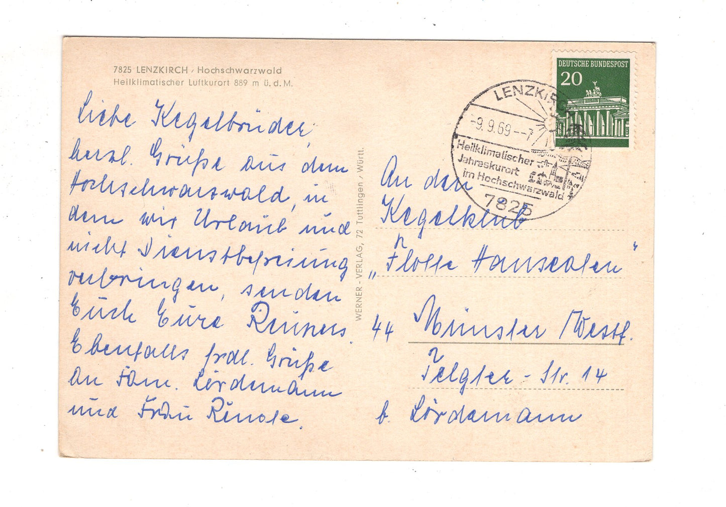 Ansichtskarte Lenzkirch / Hochschwarzwald / K1-47