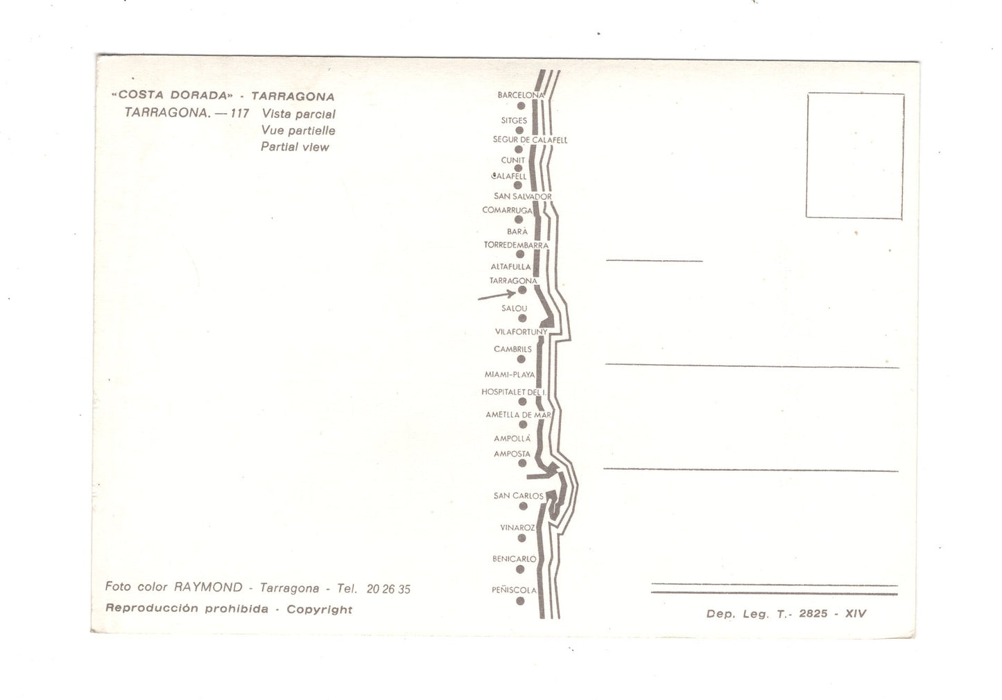 Ansichtskarte Tarragona / Costa Dorada / Spanien