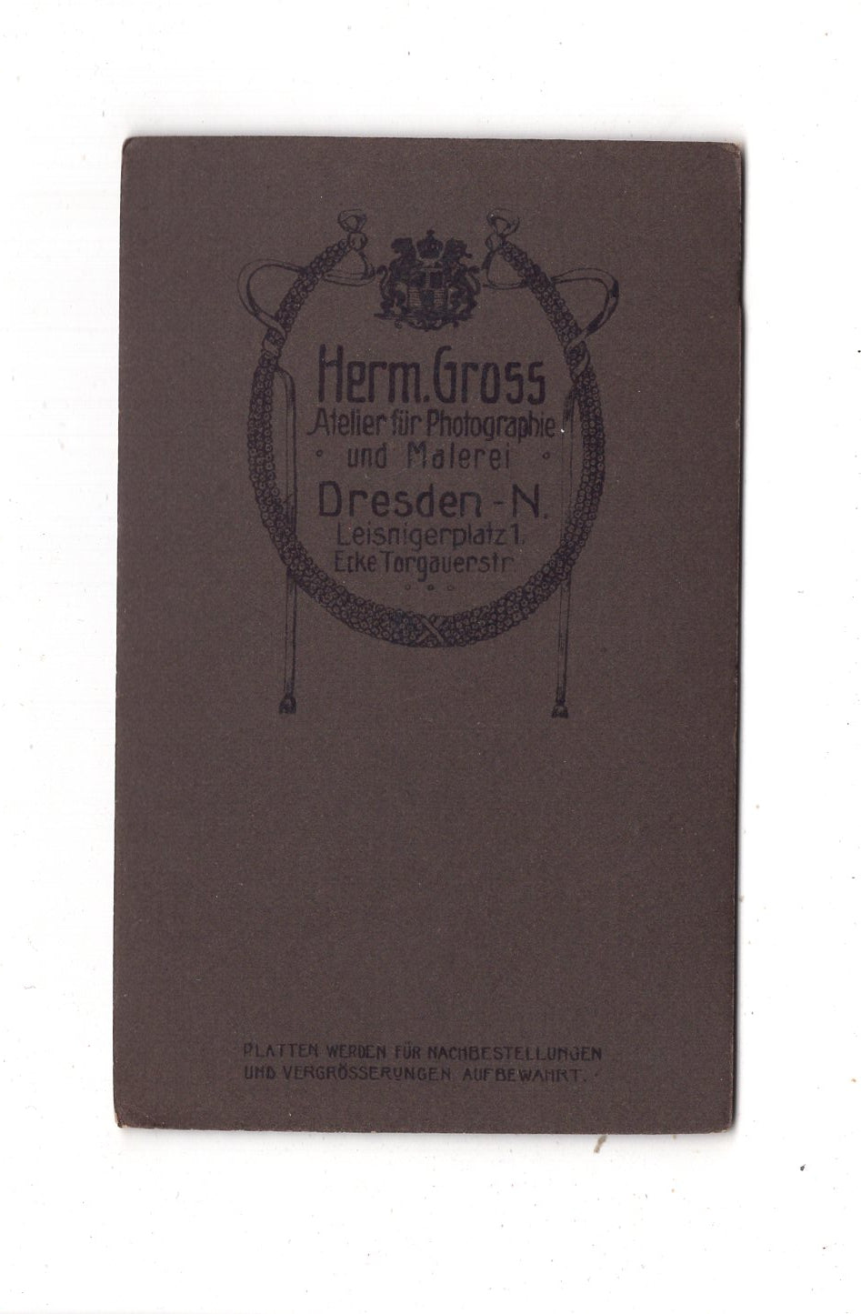 Fotografie Niedliches kleines Kind - Dresden 1910er / CDV M1-32