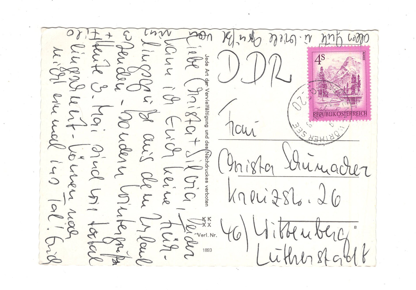 Ansichtskarte Wörthersee / Kärnten / Österreich