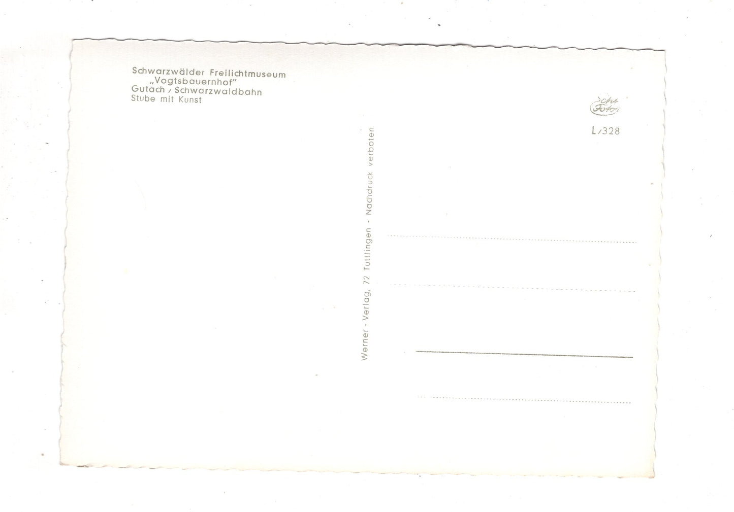 Ansichtskarte Gutach / Schwarzwälder Freilichtmuseum / K1-47