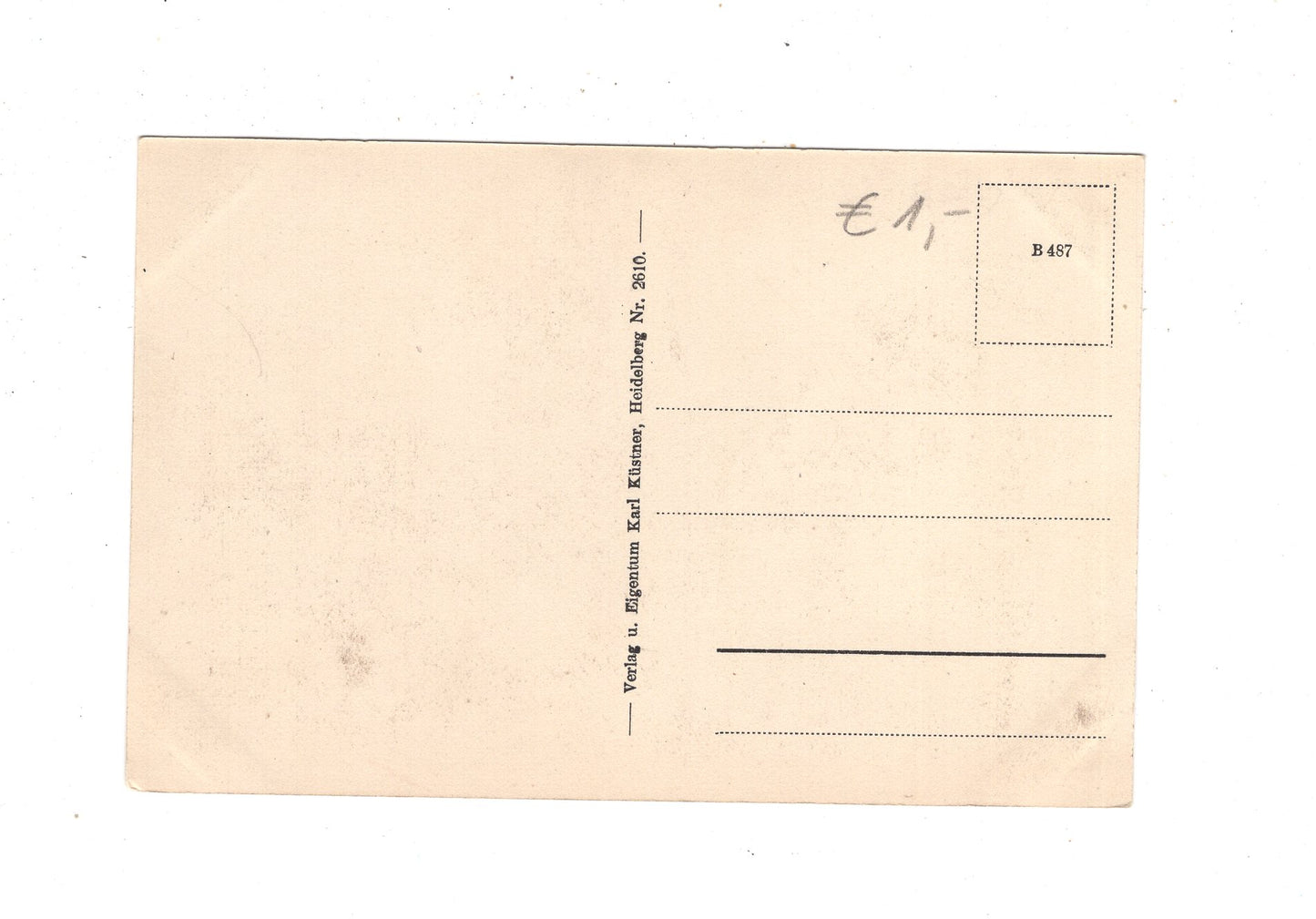 Ansichtskarte Heidelberg / Das große Fass / Zwerg Perkeo / M1-52