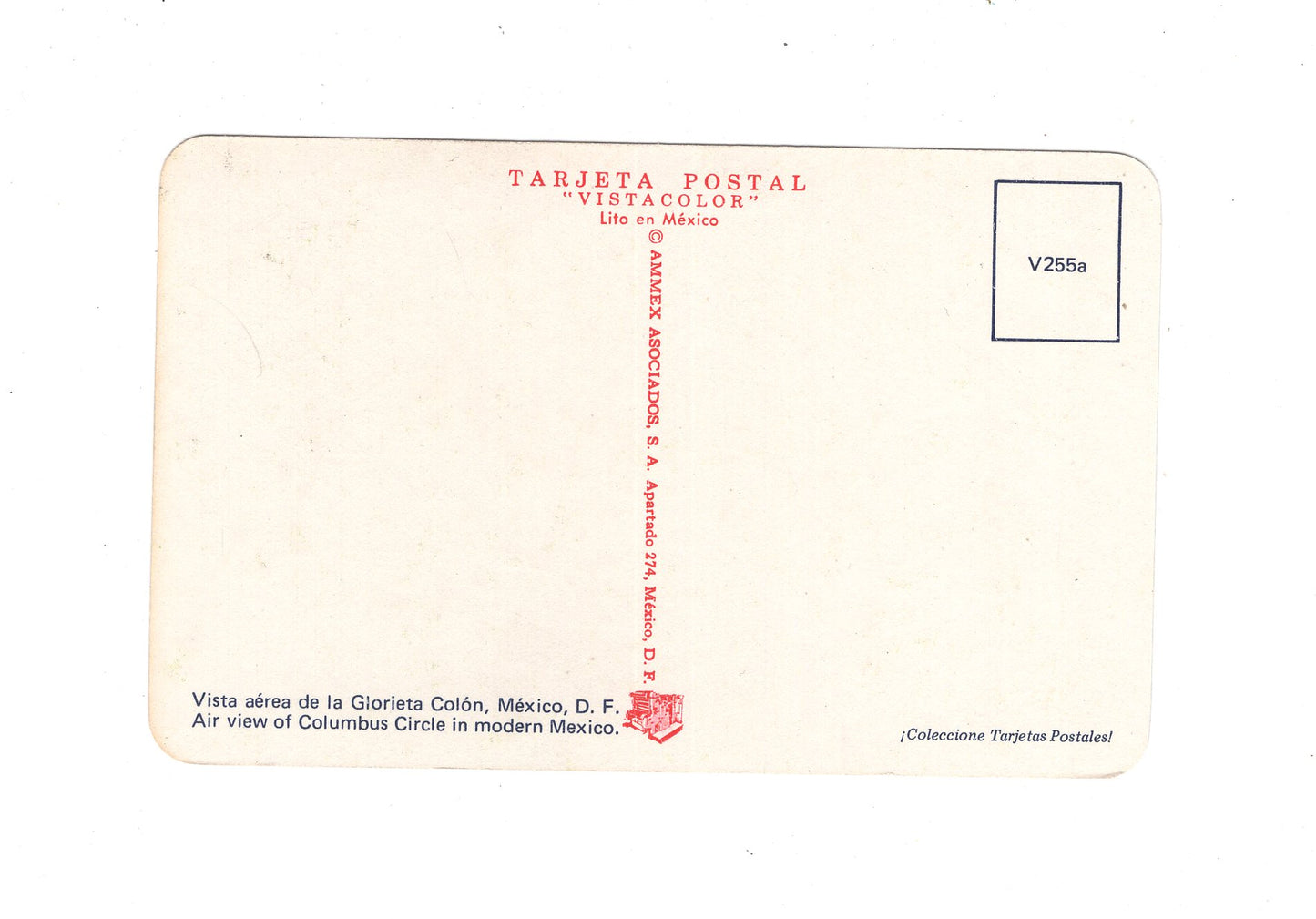 Ansichtskarte Mexico City / Glorieta Colon / Mexiko