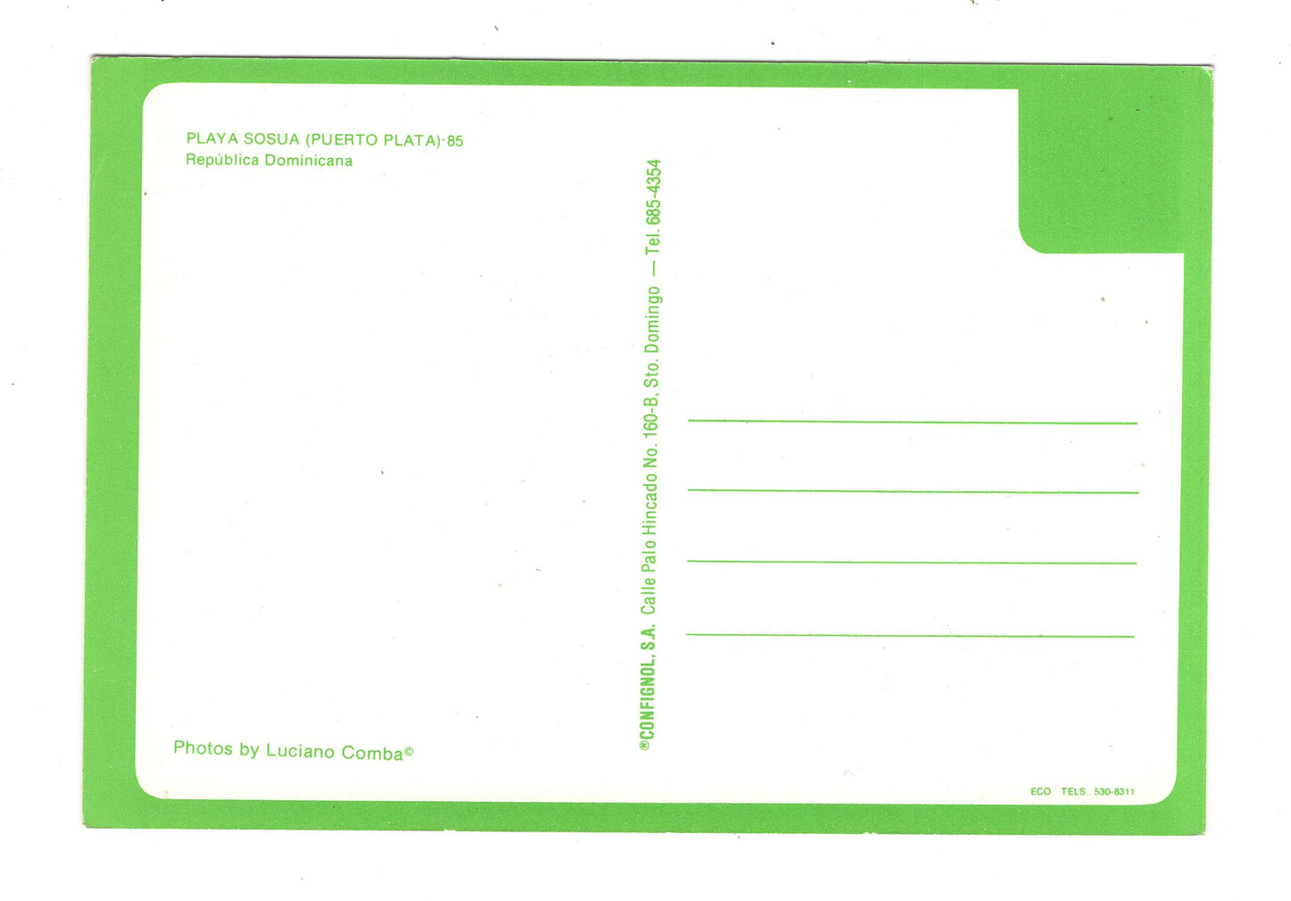 Ansichtskarte Playa Sosua / Dominikanische Republik