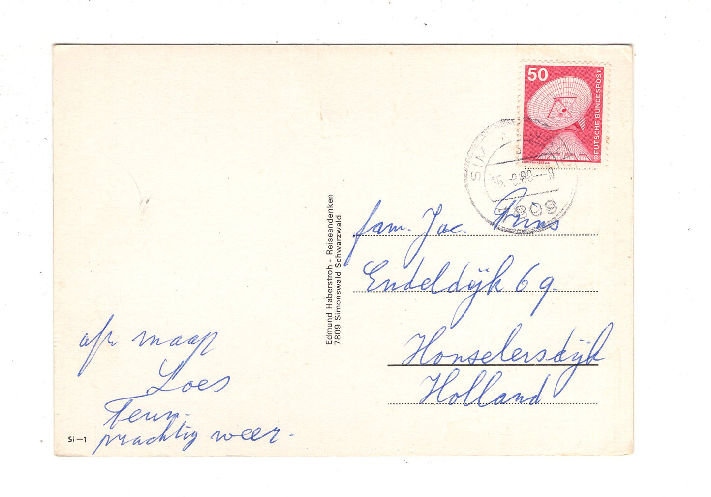 Ansichtskarte Simonswald / Schwarzwald / K1-47