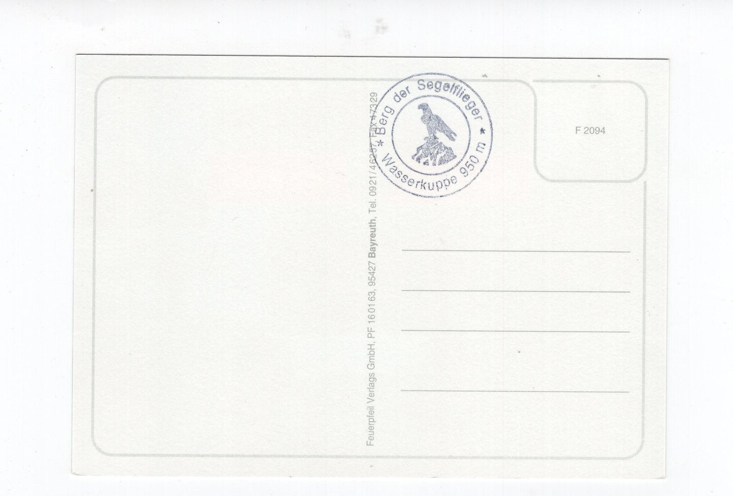 Ansichtskarte Quer durch die Rhön / Wasserkuppe / Rotes Moor +++