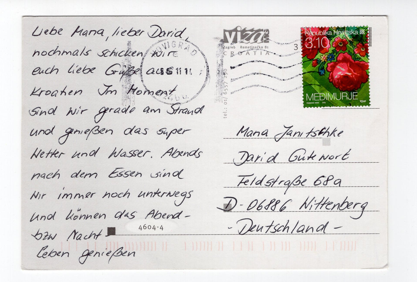 Ansichtskarte Istrien / Kroatien