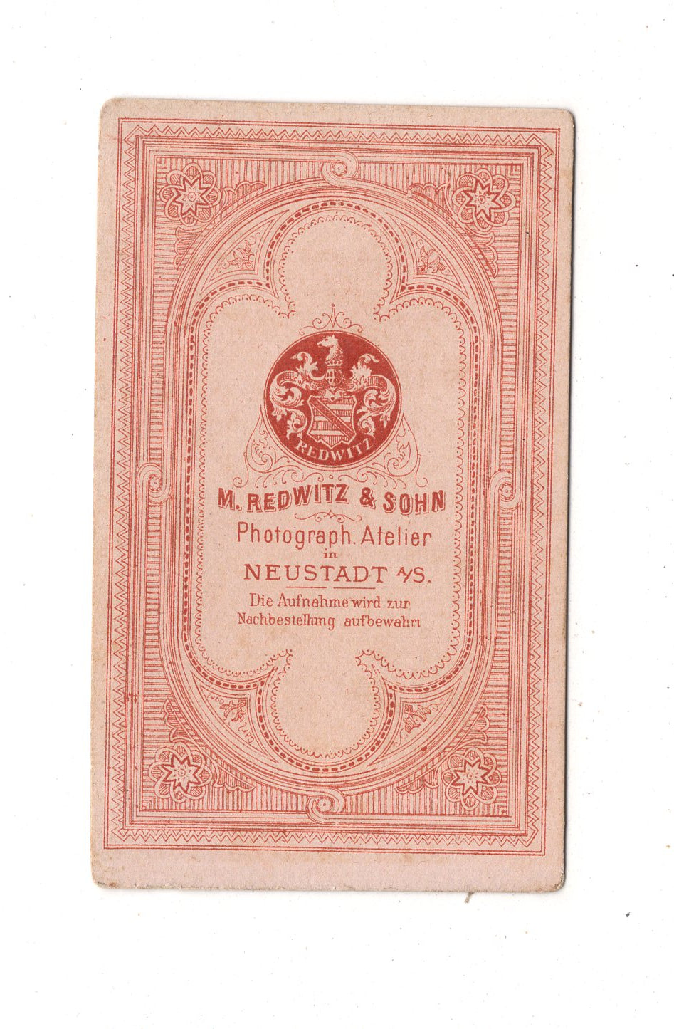 Fotografie Feine Damen - Neustadt an der Saale 1860er / CDV L1-30