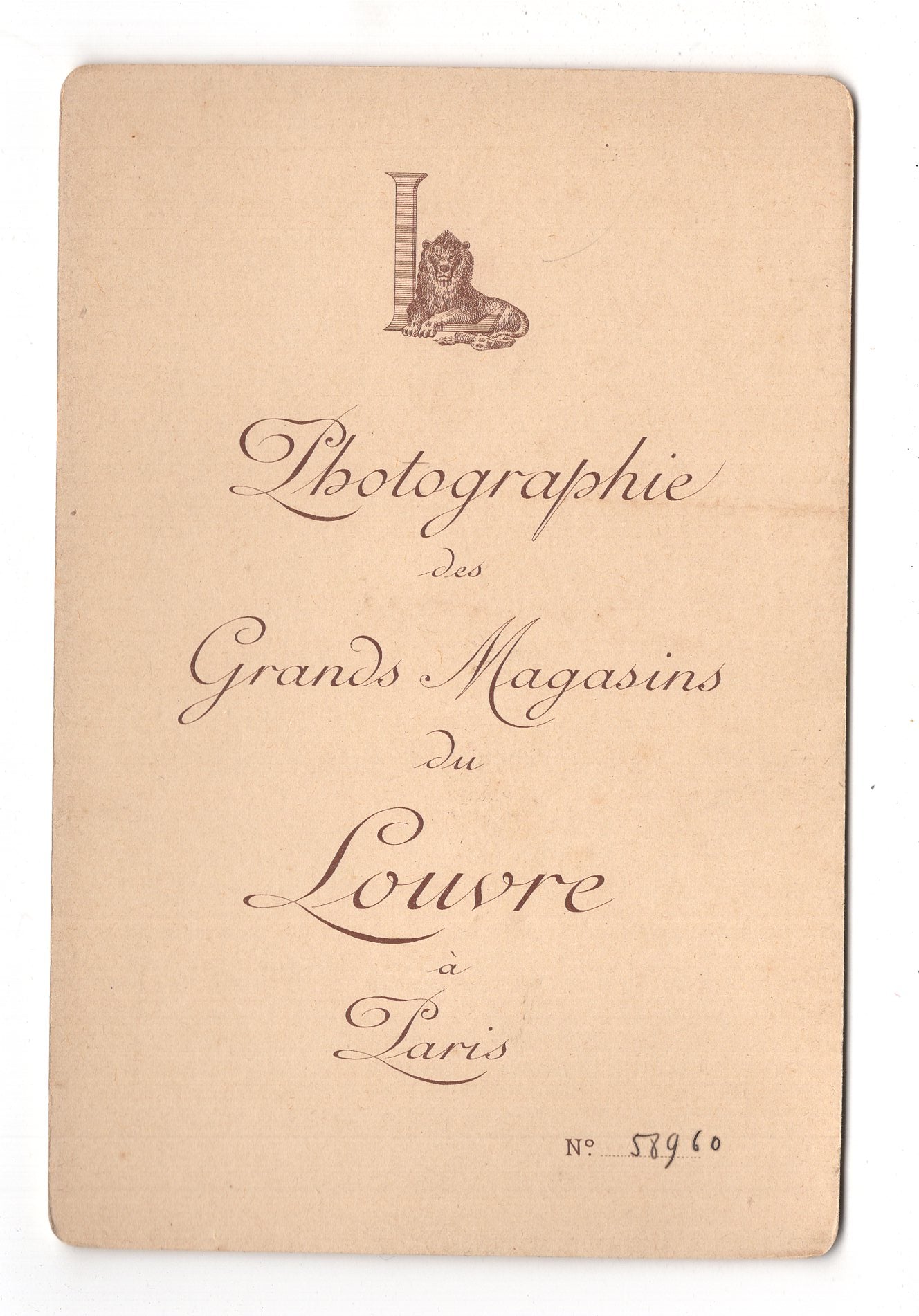 Fotografie Feiner Herr - Paris um 1900 / CAB W-34