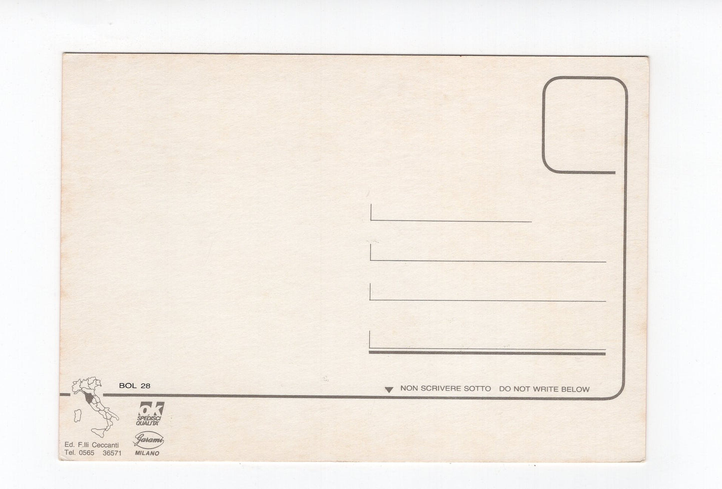 Ansichtskarte Bolgheri / Italien