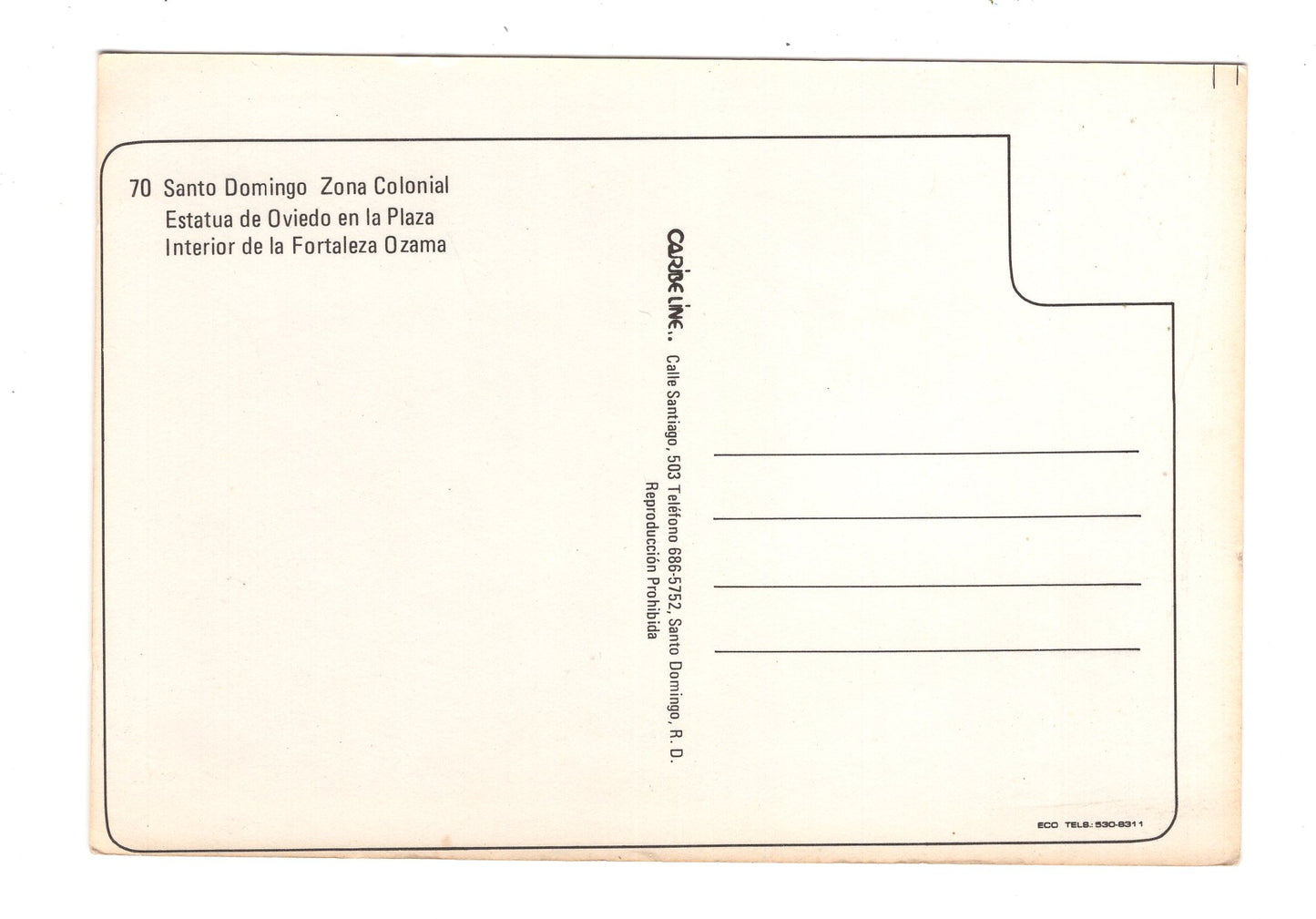 Ansichtskarte Santo Domingo / Zona Colonial / Dominikanische Republik