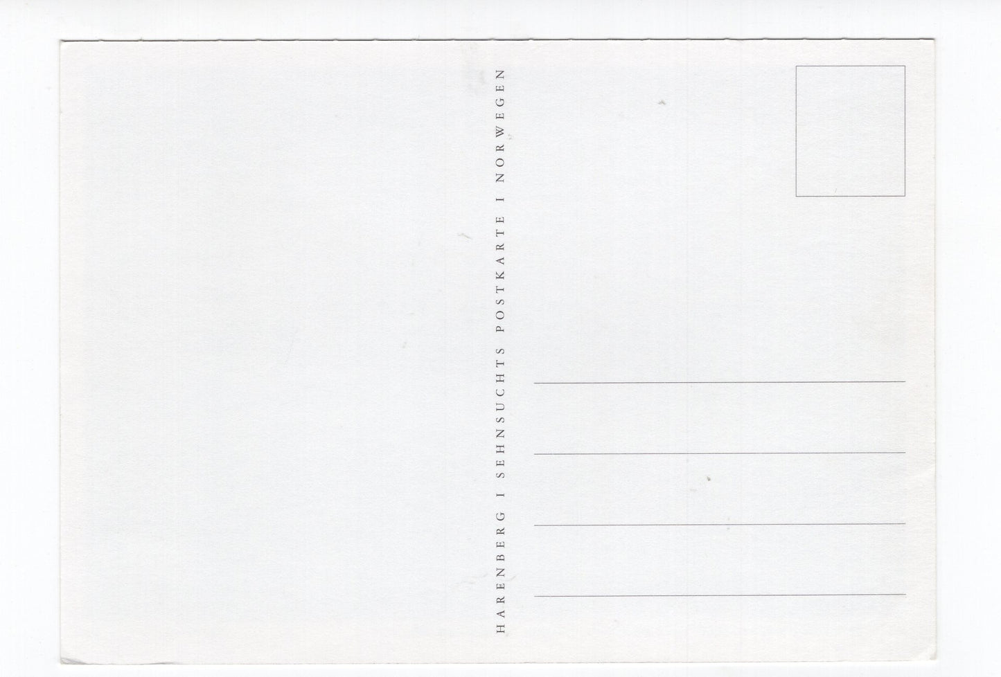 Ansichtskarte Schlittenhund in der Hardangervidda / Norwegen