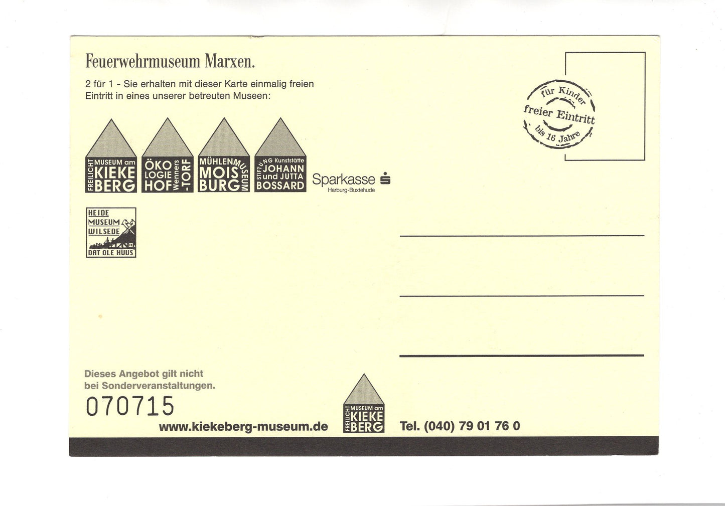 Ansichtskarte Freilichtmuseum Kiekeberg / Feuerwehr in Pattensen um 1900