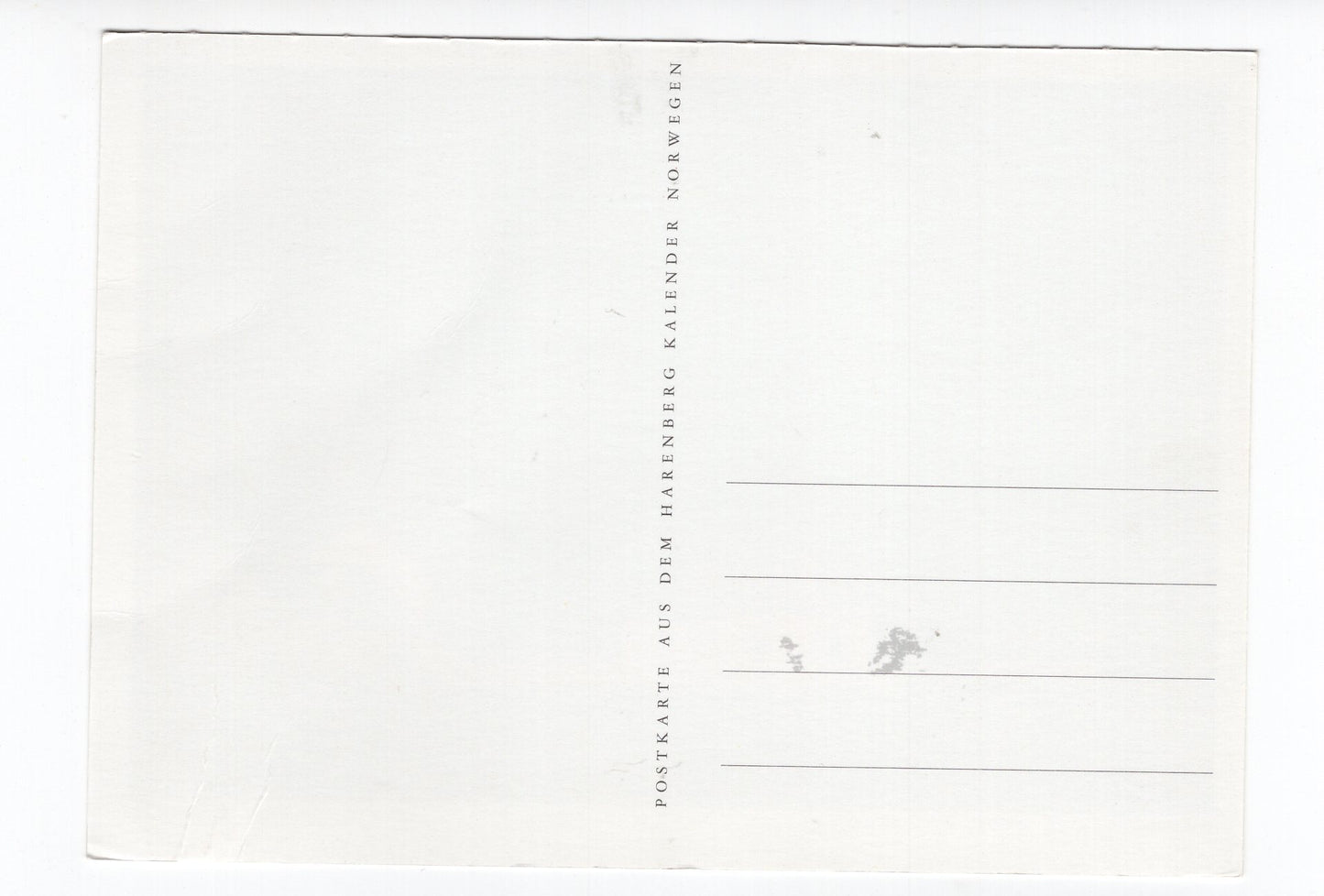 Ansichtskarte Dorfidylle in Hofsund / Lofoten / Norwegen