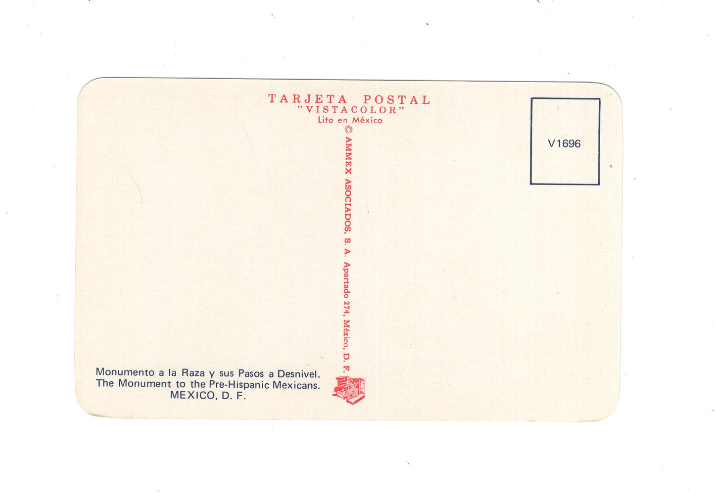Ansichtskarte Mexico City / Monumento a la Raza +++ Mexiko