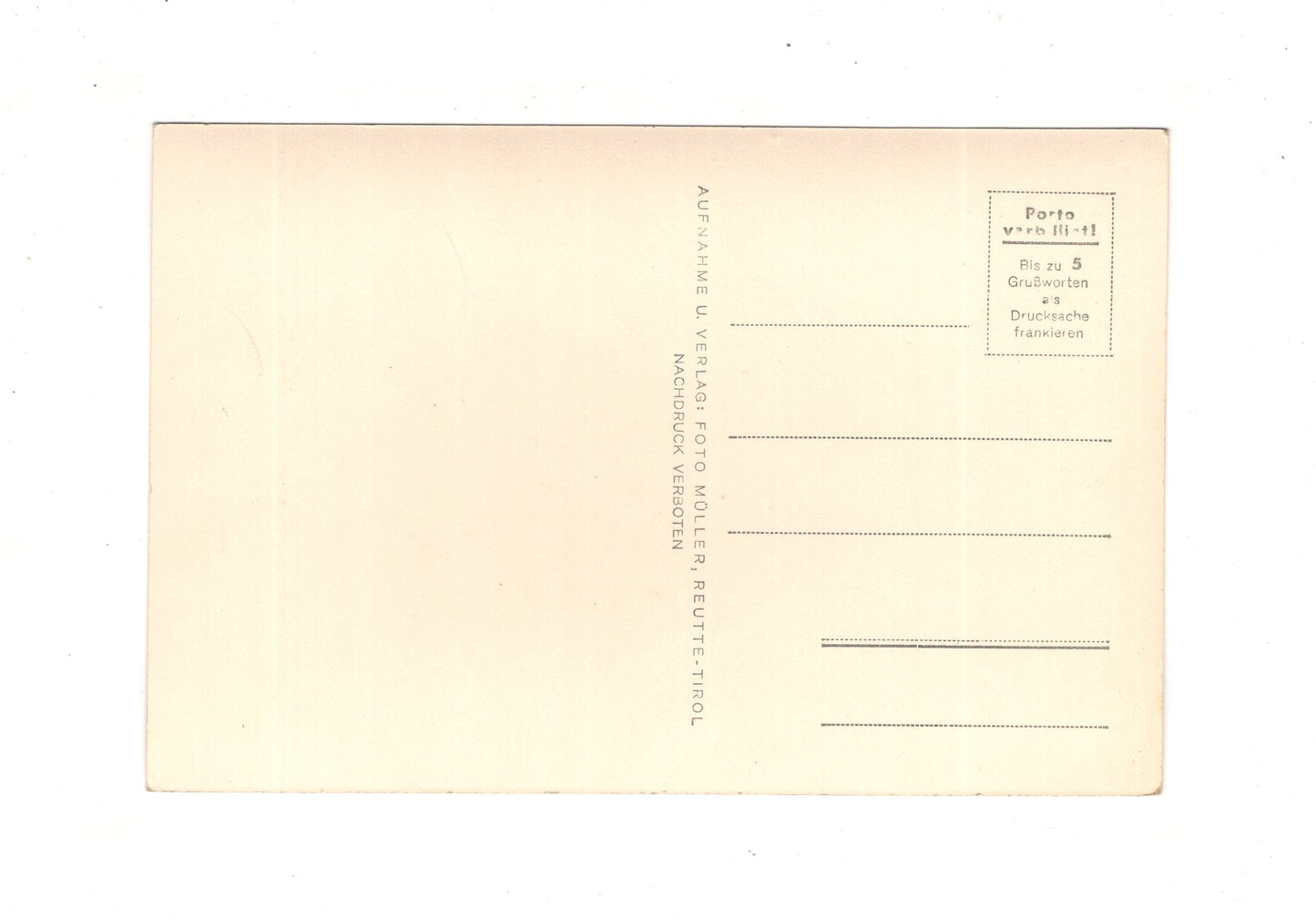 Ansichtskarte Talkessel von Reutte mit Urisee / Österreich