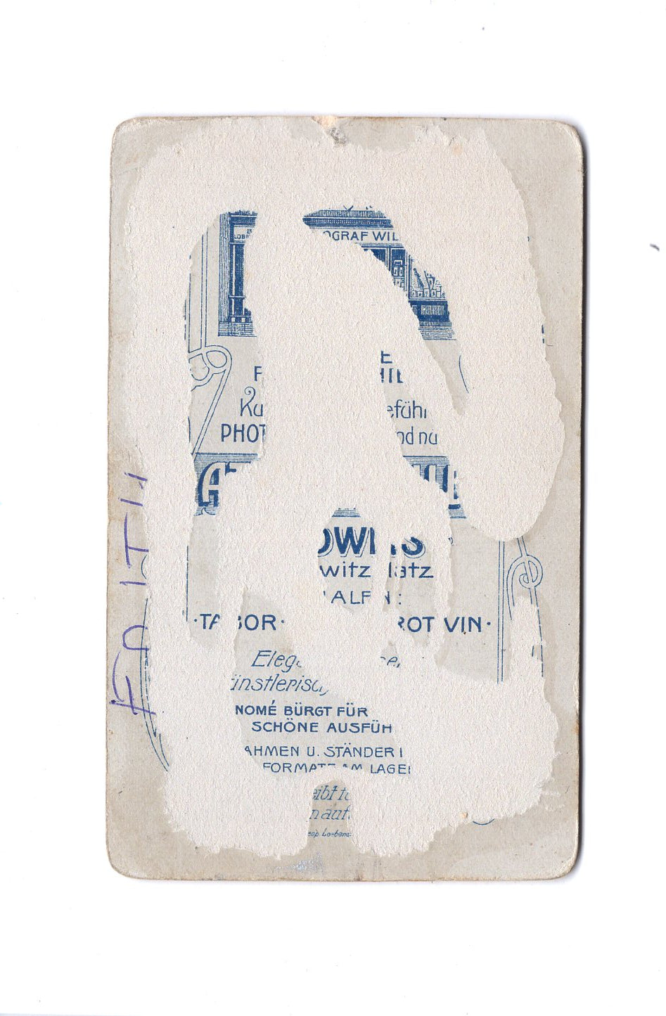 Fotografie Feiner Junge - Budweis 1900er