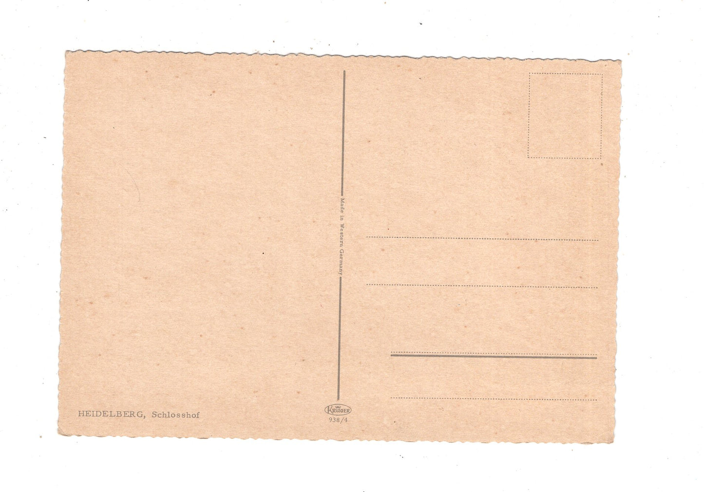 Ansichtskarte Heidelberg / Schlosshof / M1-52