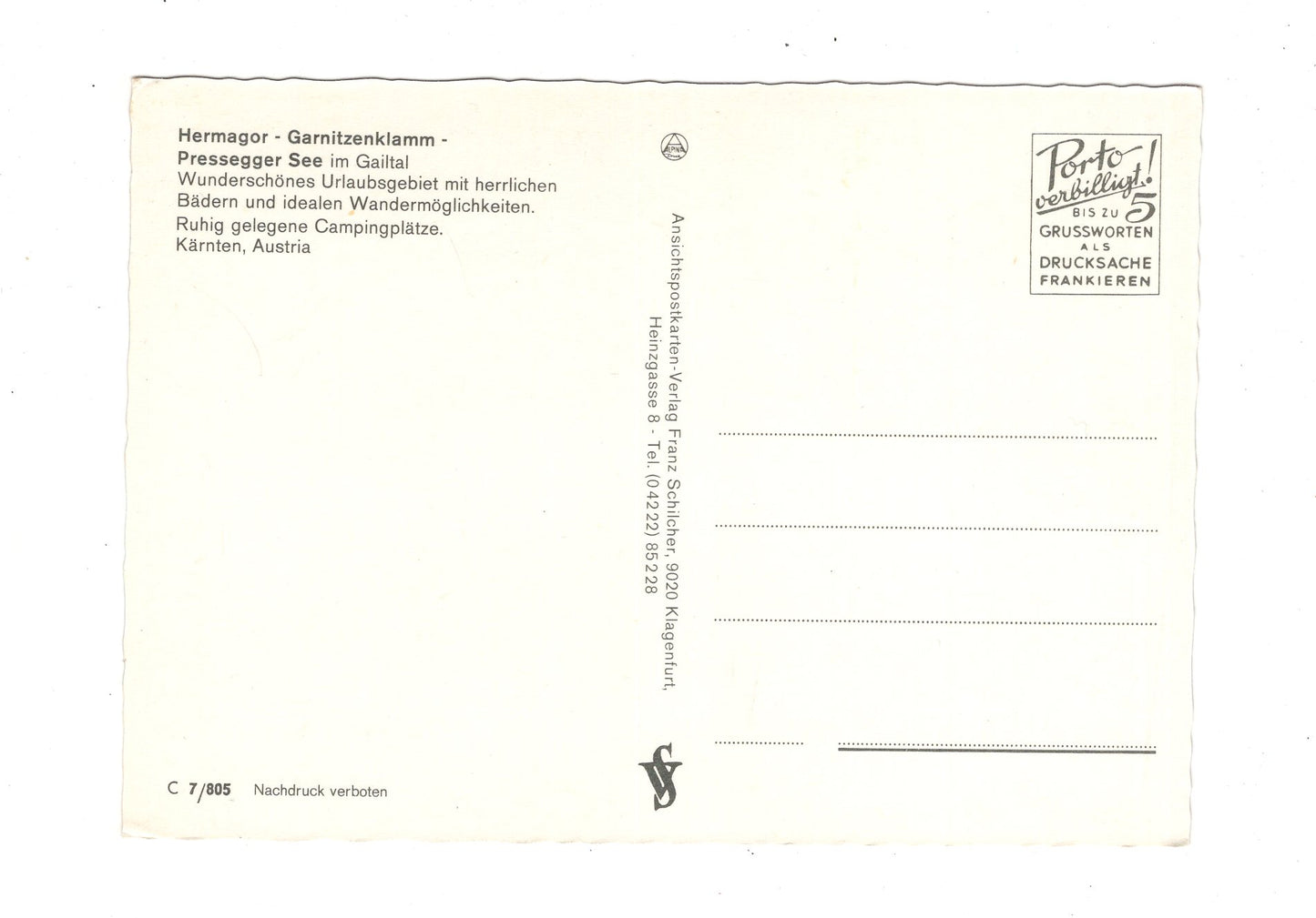 Ansichtskarte Hermagor und Umgebung / Kärnten / Österreich