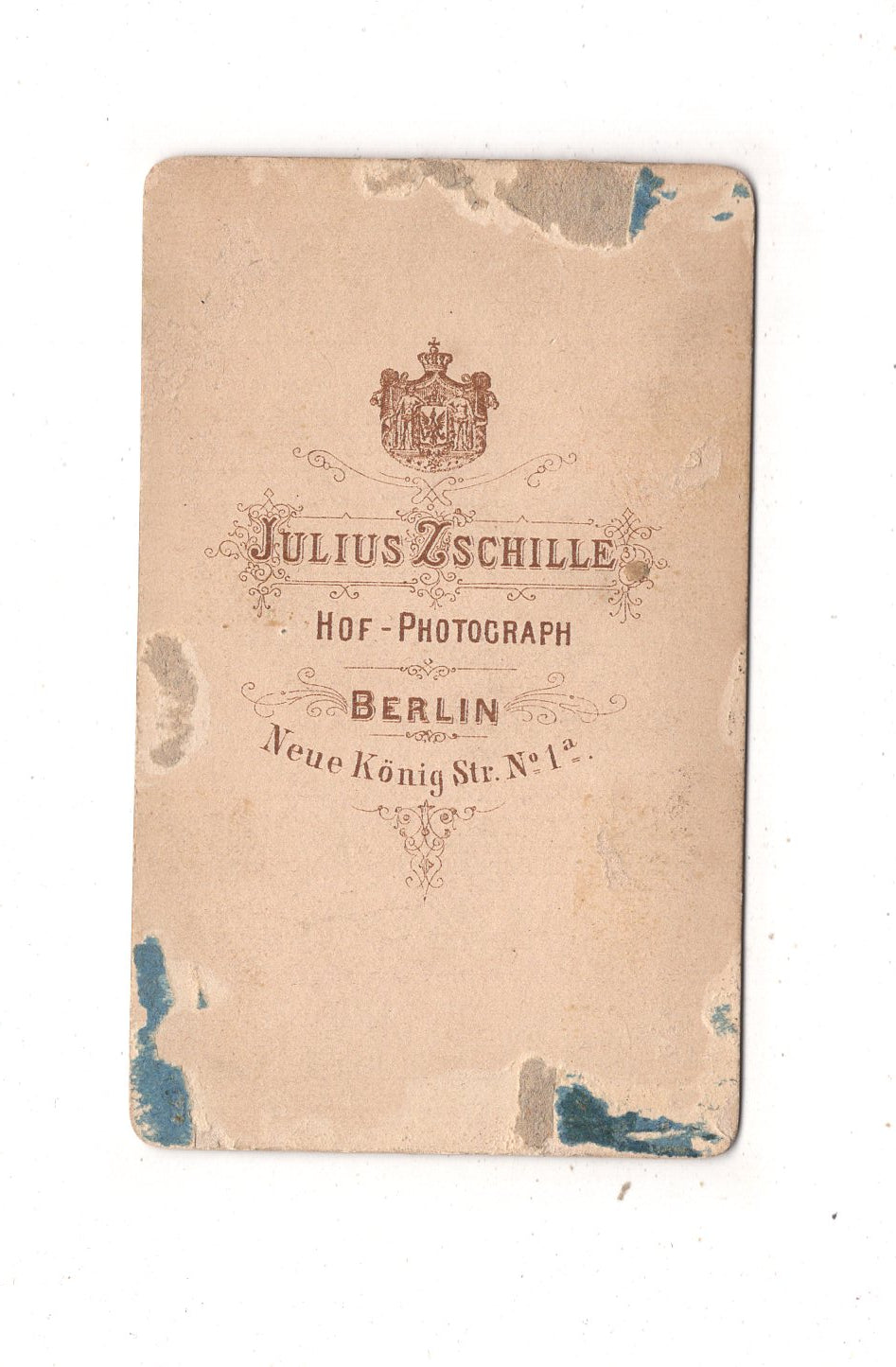 Fotografie Niedlicher kleiner Junge - Berlin 1870er / CDV M1-13