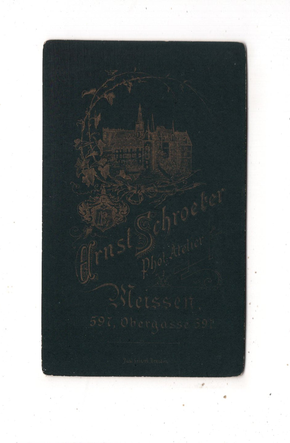 Fotografie Niedliche kleine Kinder - Meißen 1880er