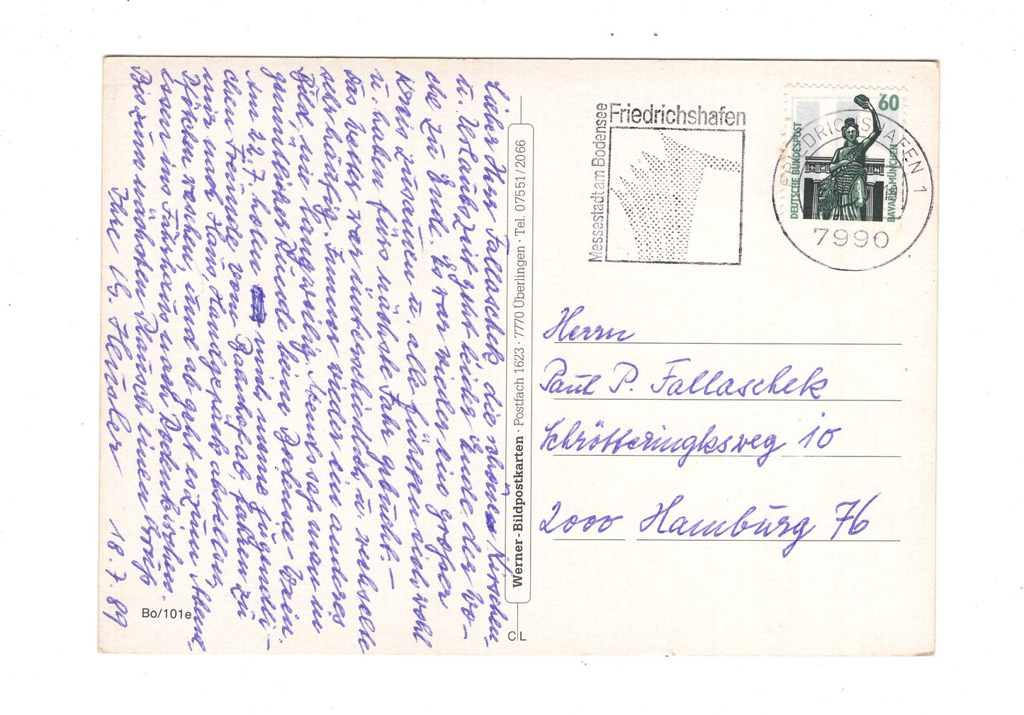 Ansichtskarte Bodensee / Überlingen / Birnau +++