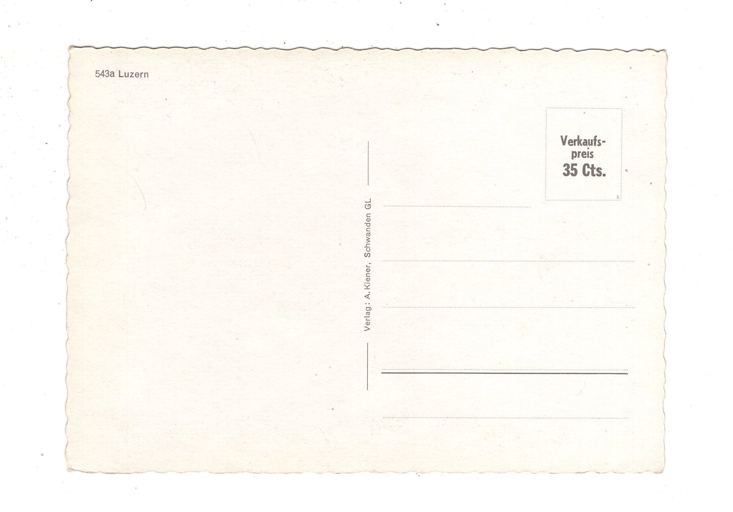 Ansichtskarte Luzern / Schweiz