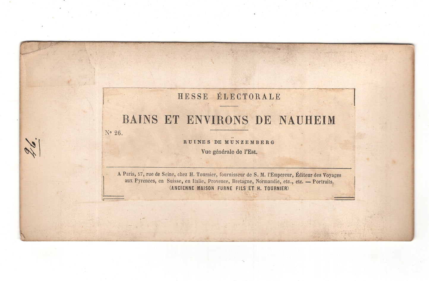 Fotografie Bad Nauheim / Ruine Münzenberg