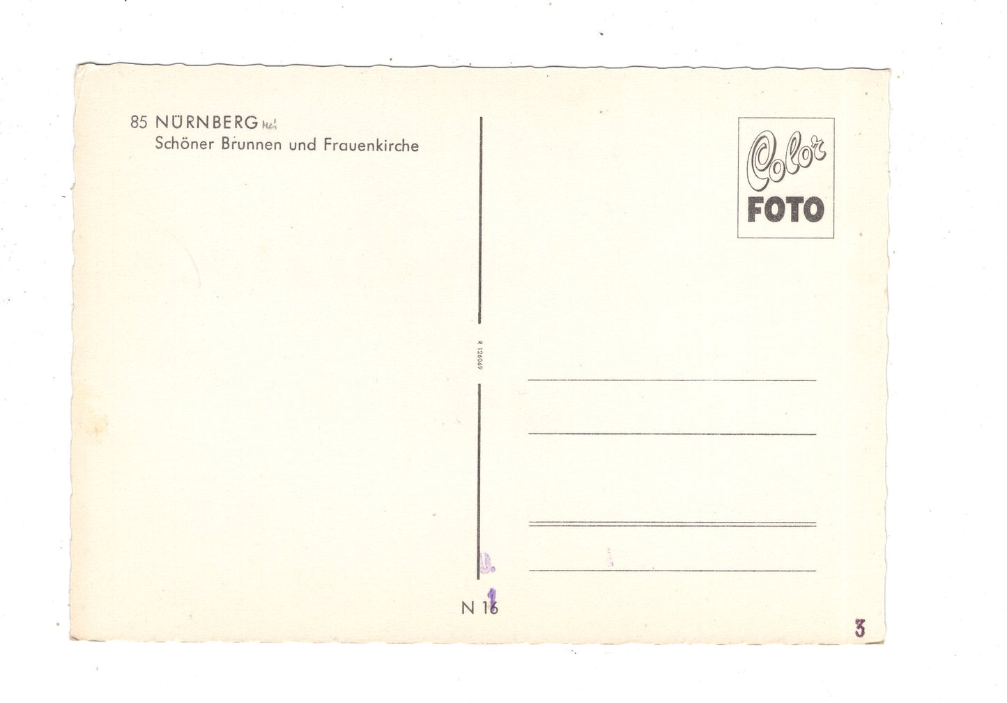 Ansichtskarte Nürnberg / Schöner Brunnen und Frauenkirche / M1-53