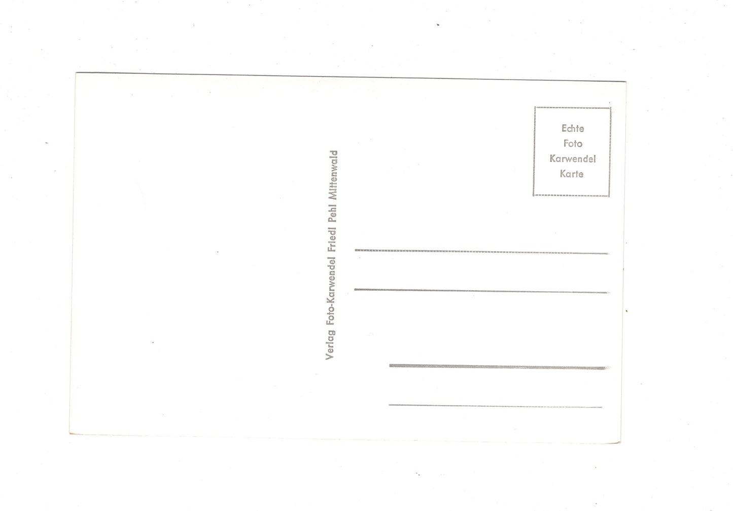 Ansichtskarte Lautersee mit Wetterstein / I1-59