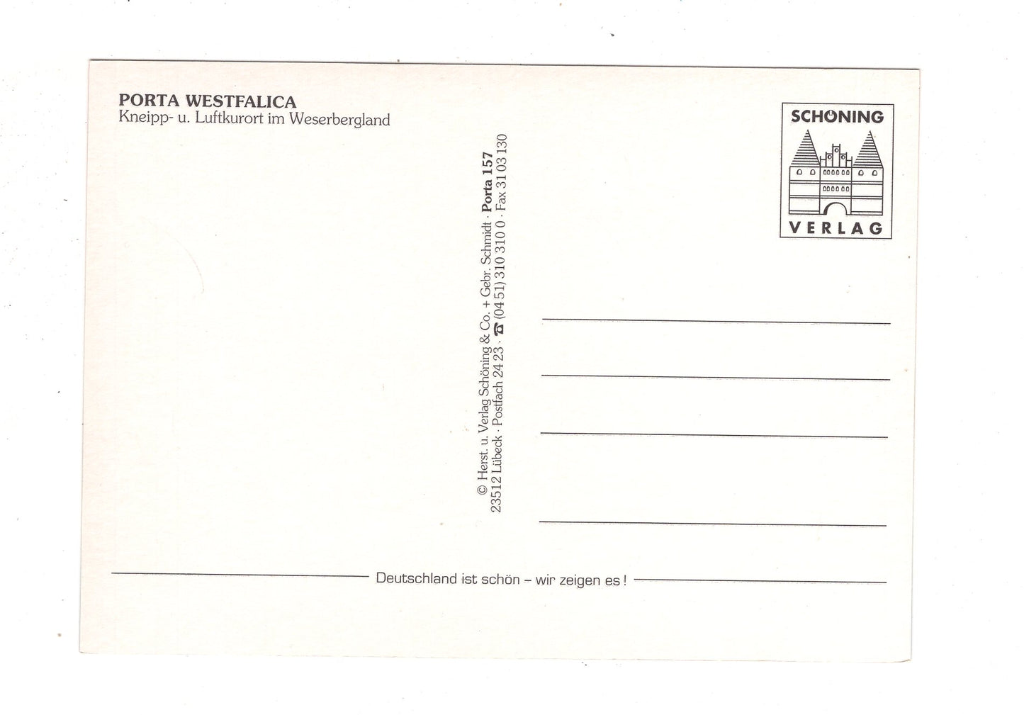 Ansichtskarte Porta Westfalica / Kaiser-Wilhelm-Denkmal +++ / J1-55