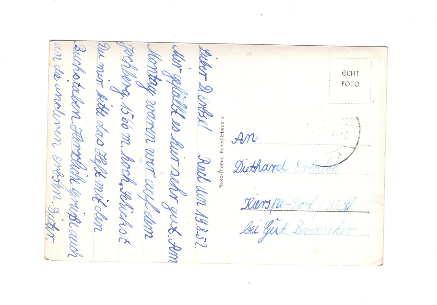 Ansichtskarte Gasthof Pension Waldschenke / Ried / Oberbayern