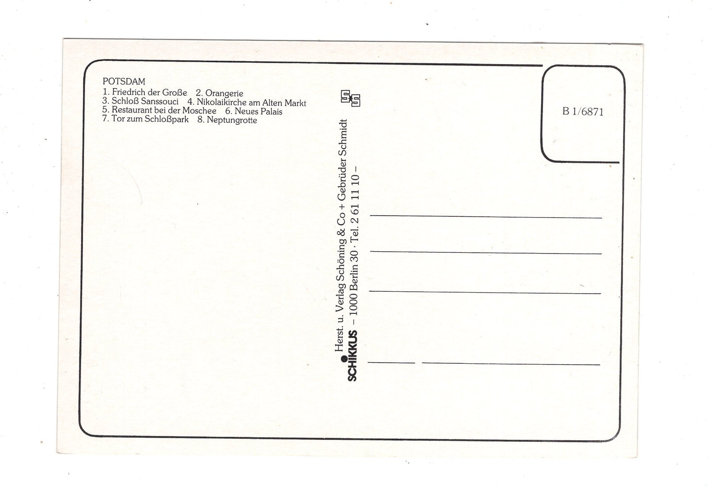 Ansichtskarte Potsdam / Friedrich der Große +++ / M1-53