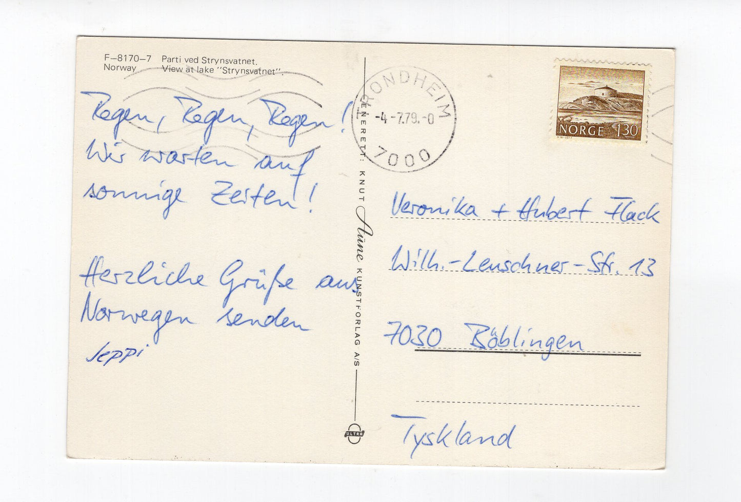 Ansichtskarte Strynsvatnet / Norwegen