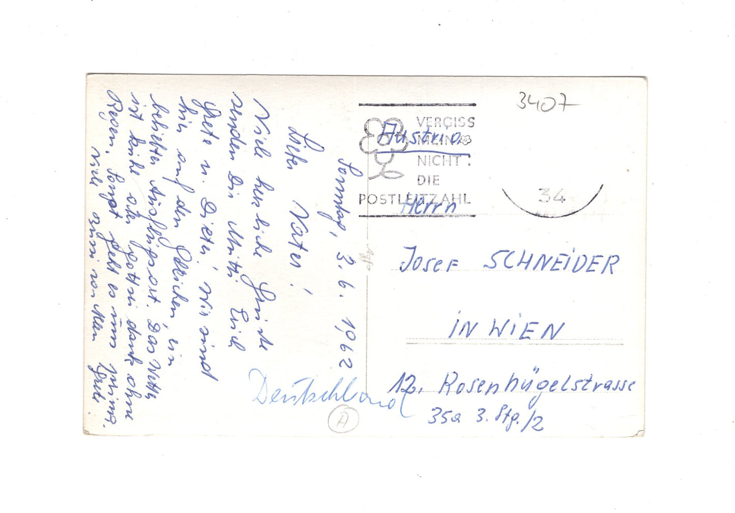 Ansichtskarte Gruß von Mutter Specht / Blick von den Gleichen +++